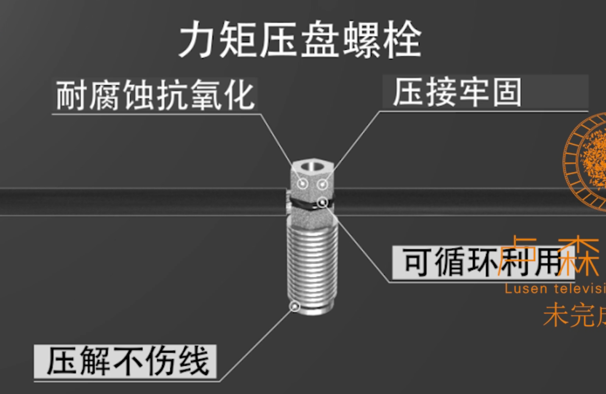 佛山產(chǎn)品三維動(dòng)畫案例-力矩壓盤螺栓